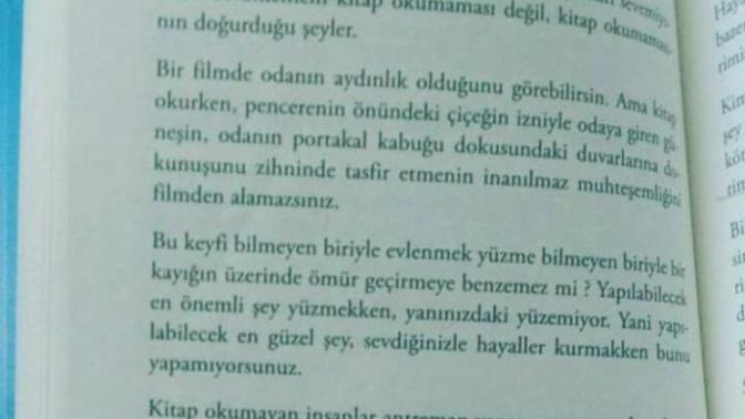 Kitap okumayan, okumayı sevmeyen biriyle evlenilir mi?