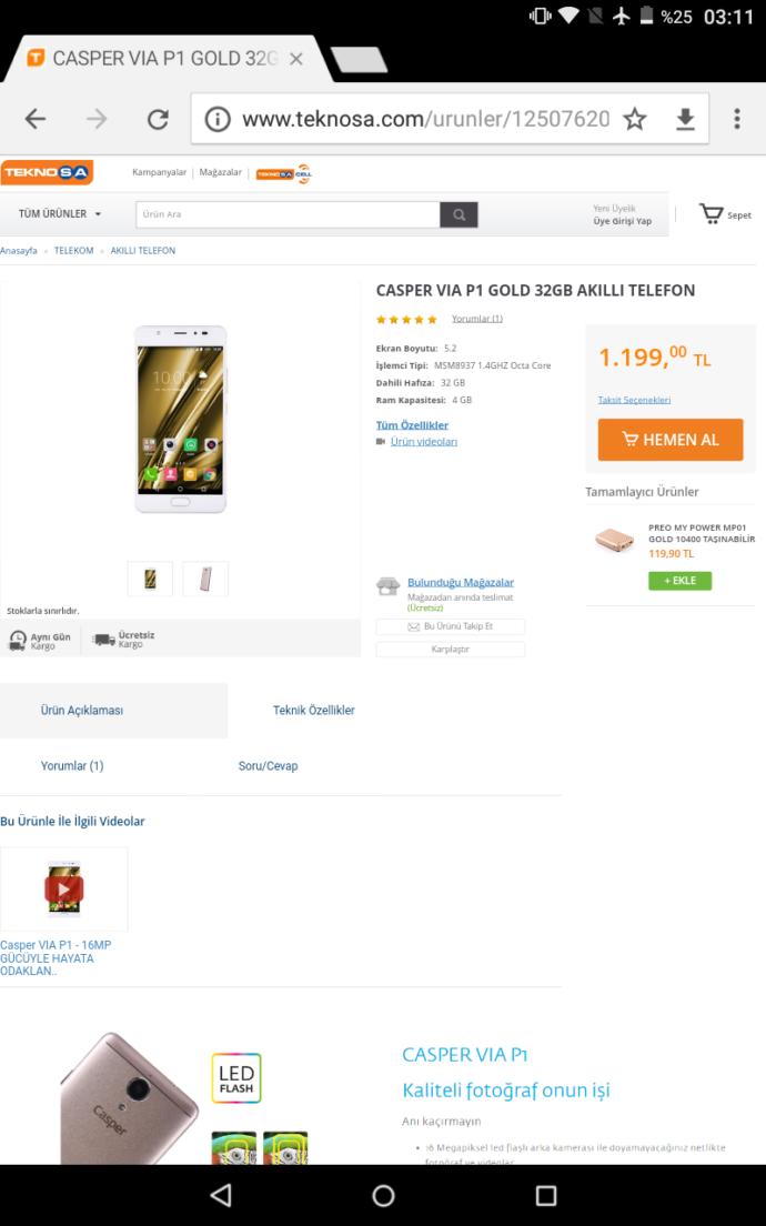 Casper telefonlarından hangisi güzel sizce?