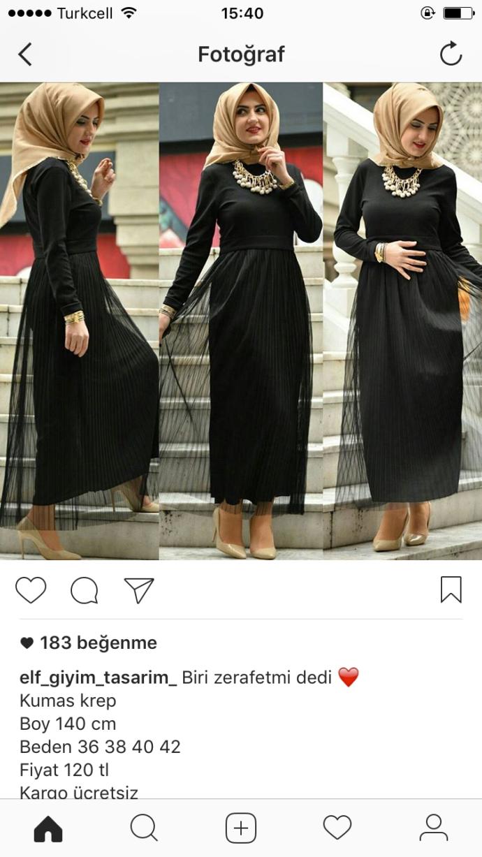 Bu elbisenin neresi uygunsuz?