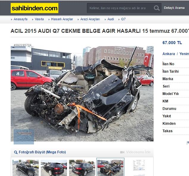 Bu arabanın nasıl bir kaderi var ?