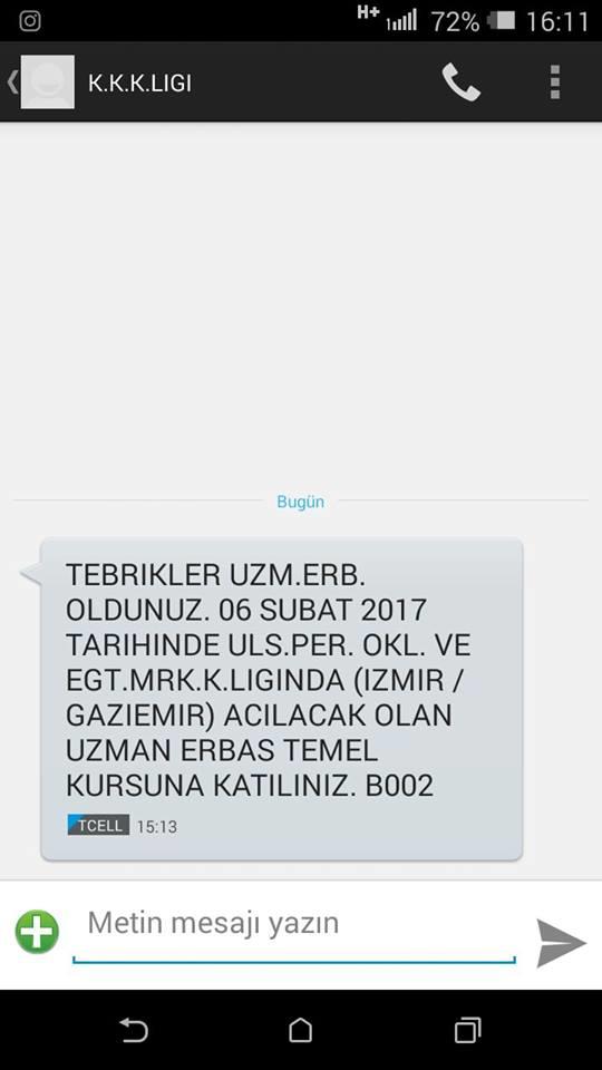 Bu ne oluyor şimdi Uzman erbaş olmuşmuyum ?