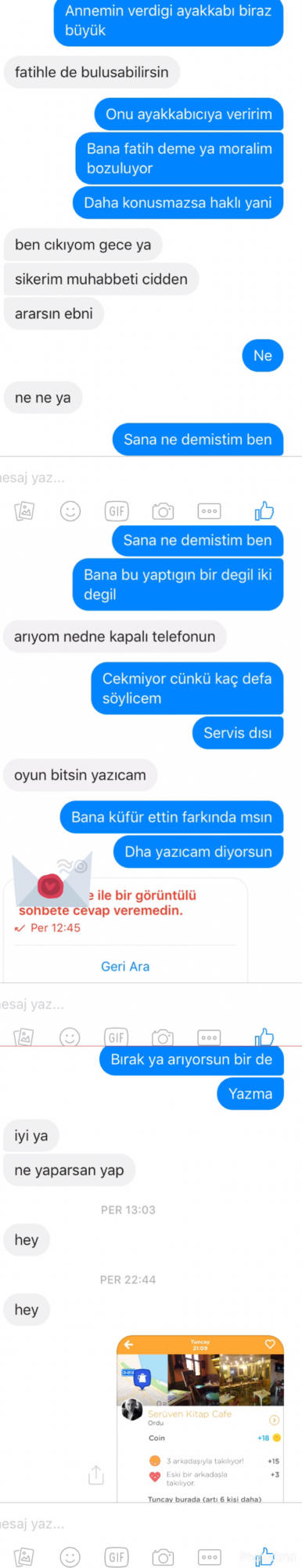 Sevgilim beni aptal yerine koyuyor galiba. Lütfen okur musun?