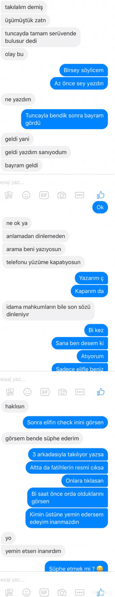 Sevgilim beni aptal yerine koyuyor galiba. Lütfen okur musun?