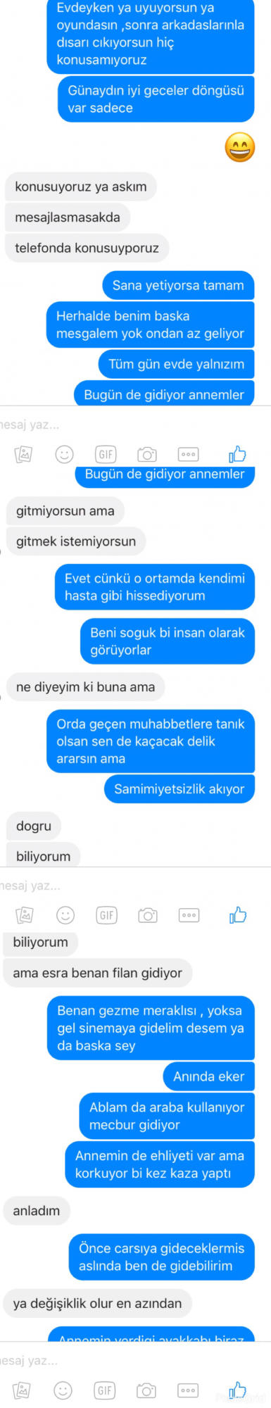 Sevgilim beni aptal yerine koyuyor galiba. Lütfen okur musun? 