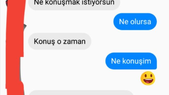 Bu kadın benimle şey mi konuşmak istiyor?