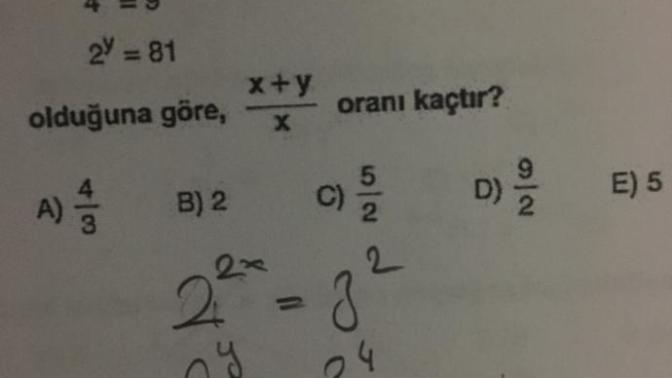 Üslü sayılar nasıl?