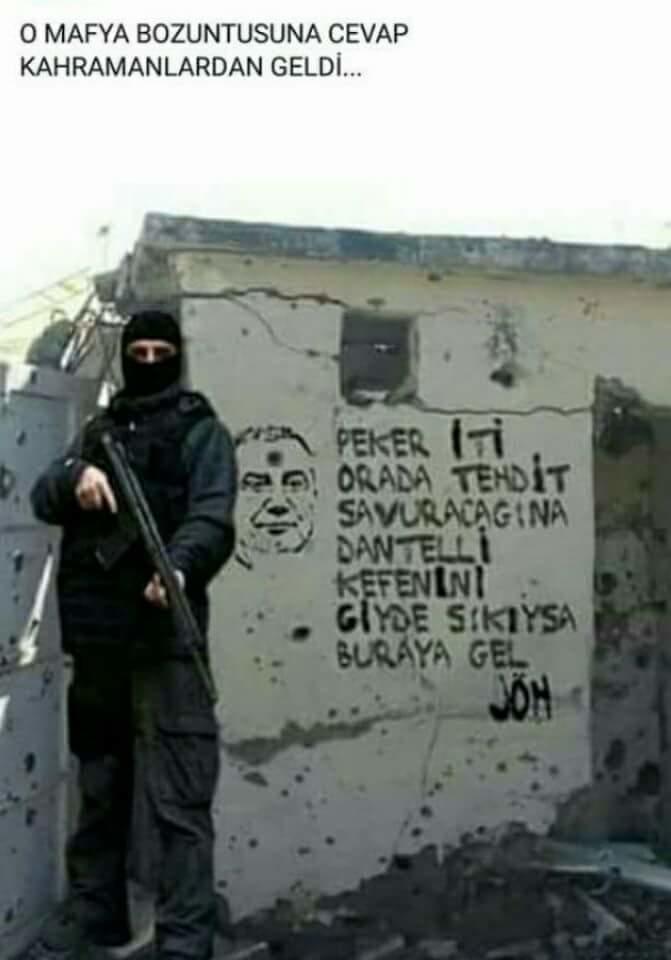 HAYIR oyu kullanacak kişileri tehdit eden Sedat Peker'e karşı JÖH askeri cevap verdi. Ne düşünüyorsunuz (Resimli) ?