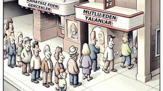 Acı veriyor olsa da gerçekler mi yoksa mutlu eden yalanlar mı?