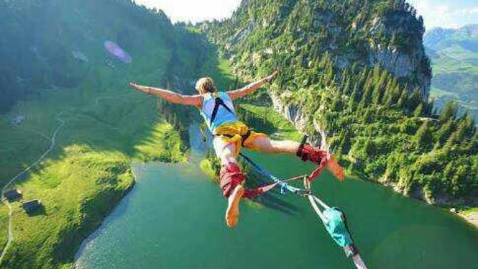 Yamaç paraşütü mü, bungee jumping mi💕😍?