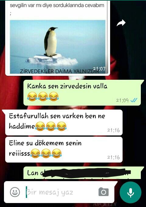 İlişkinizin olmaması kendi tercihiniz mi?