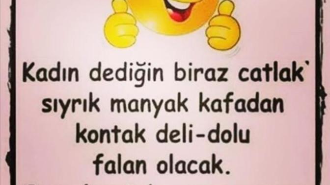 KADIN DEDİĞİN DELİ'Mi OLMALI?