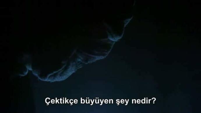 Çektikce büyüyen şey nedir?