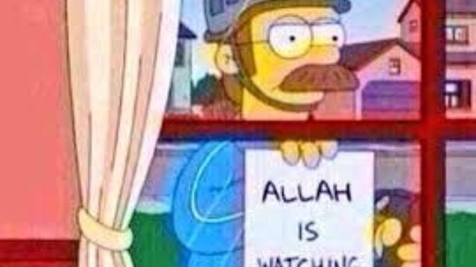 Sizce Allah bizi izliyor mu ¿😴?