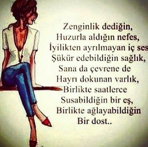 Zenginlik sizin için neyi ifade ediyor?