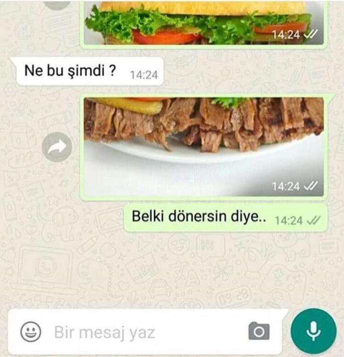 Döner mi sizce?
