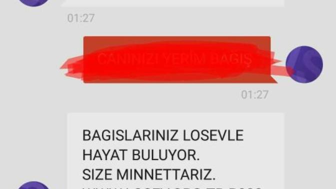 Haydi millet. Topluca LÖSEV'e bağış yapıyoruz. Sen de katılır mısın?