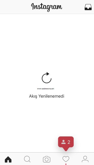 İnstagram akış yenilenemedi hatası nasıl çözülür?