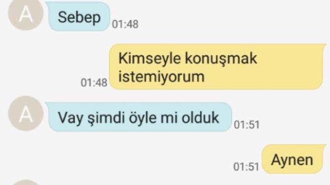 Sadece canı sıkılınca mesaj atan bayan arkadaşa tepkim nasıl olmuş?