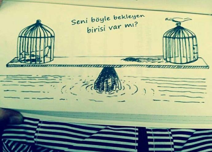 Kendi hayatını yaşayabilecekken yine de sizi bekleyen biri var mı?