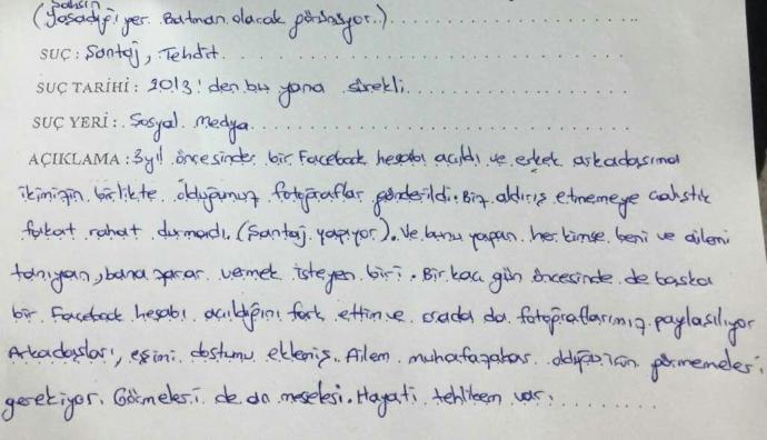 Savcılığa yapilan sikayet dilekçesinin bir örneği sikayetci de bulunurmu ?