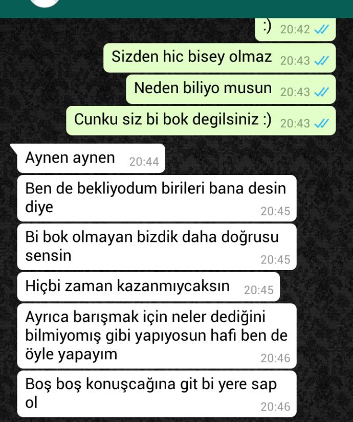 Eski sevgilime iyi laf sokmuş muyum? Dans ettirmiş miyim? Sızlatmış mıyım? Titretmiş miyim? Ağlatmış mıyım?