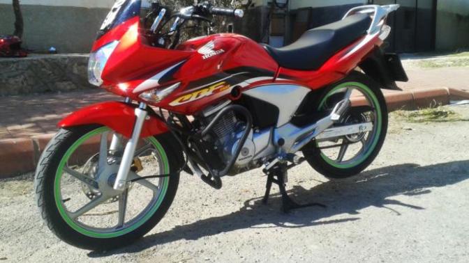 Honda cbf 150 ye modifiye yaptim nasil olmus?
