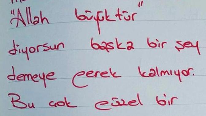 Hayırlısı... Ne güzel bir teslimiyet değil mi?