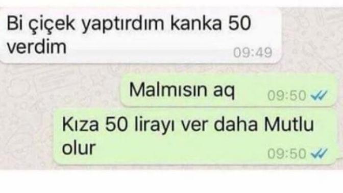 Bir kıza çiçek almak mı, yoksa çiçeğin parasını vermek mi mutlu eder?