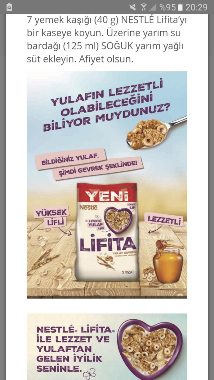 Nestle nesfit deneyen var mı ?
