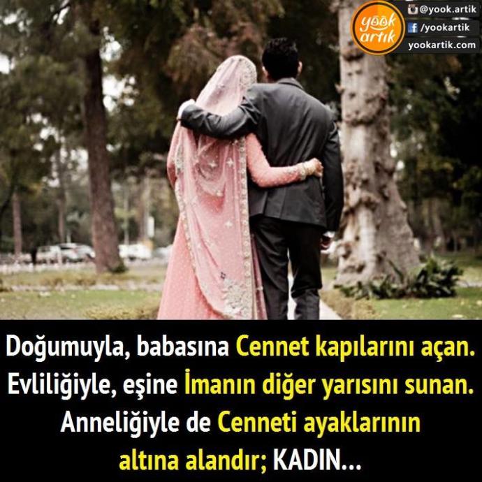 İslam dininde kadınlar hep aşağılanıyor diyen din düşmanları! Kadınlar için bundan daha büyük bir nimet var mı?