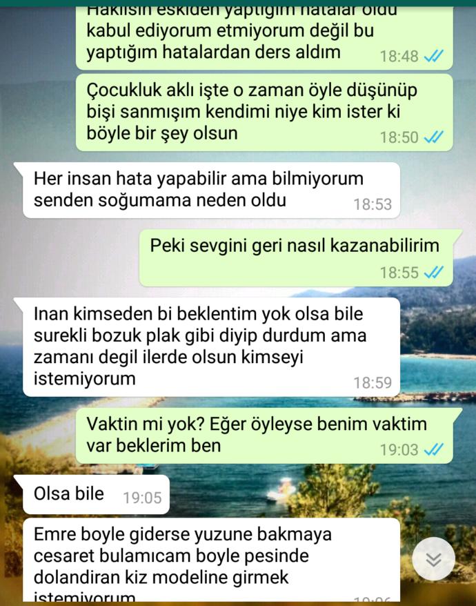 Ne demeliyim? Ne yapmam lazım? Çok seviyorum onu?