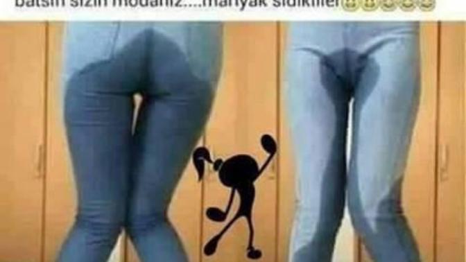Yeni moda ıslak görünümlü pantolona bakış açınız nasıl?