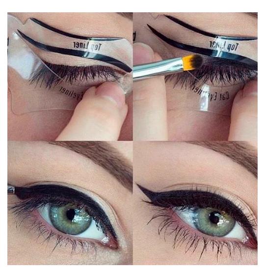 Tek seferde eyeliner çekebiliyor musunuz yoksa şablon mu kullanıyorsunuz?