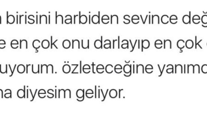 Insan sevdigine mi hep kizar?