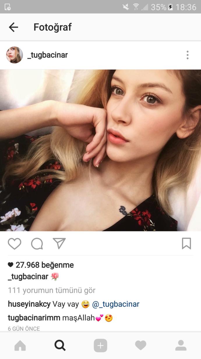 Tuğba çınar hakkında ne düşünüyorsunuz?