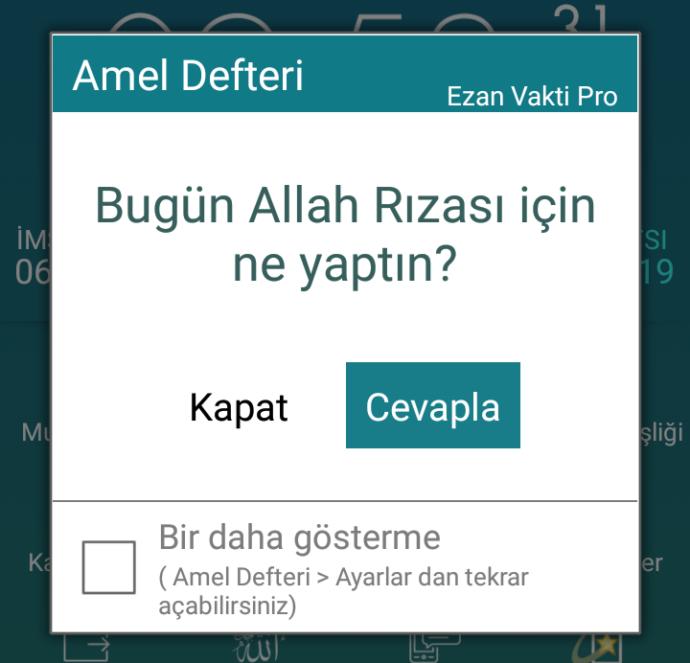 ''Bugün Allah Rızası İçin Ne Yaptın?'' Mesajıyla sarsılıyorum. Bu durum ile karşılaşan var mı?