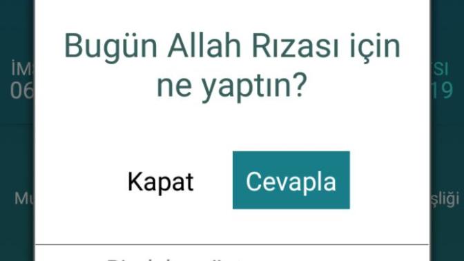 ''Bugün Allah Rızası İçin Ne Yaptın?'' Mesajıyla sarsılıyorum. Bu durum ile karşılaşan var mı?