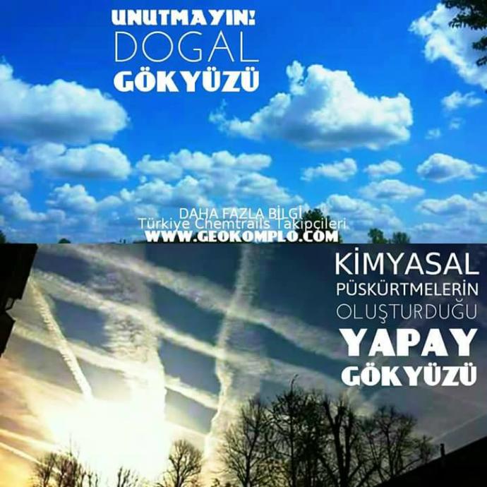 Chemtrails'i duydunuz mu ?