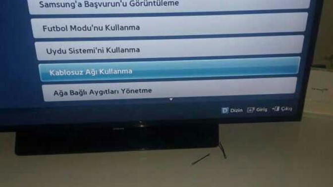 Akıllı televizyon wifi baglantı?