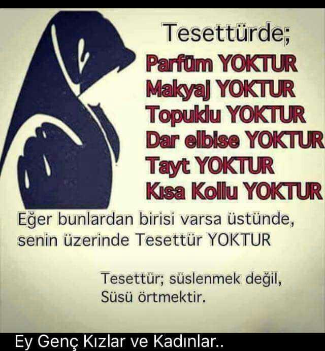 açık giyinmek mi yoksa tesettür mü??