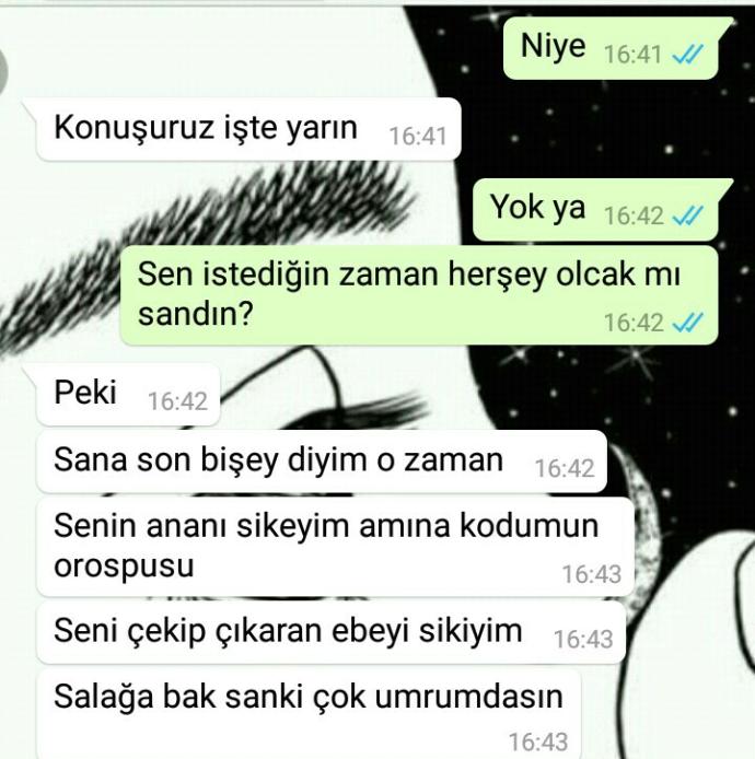 Madem umrunda değilim neden biyerlerini yırtıyor (Resimli)?