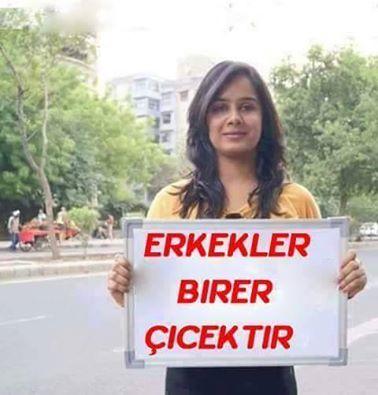 :D erkekler bir çiçek midir?