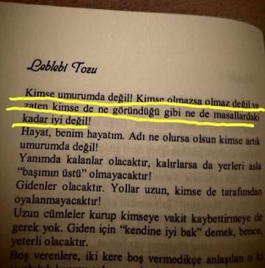 Umursanmadığınızı hissettiniz mı hiç ? Ya da umrumda değil dediniz mı?