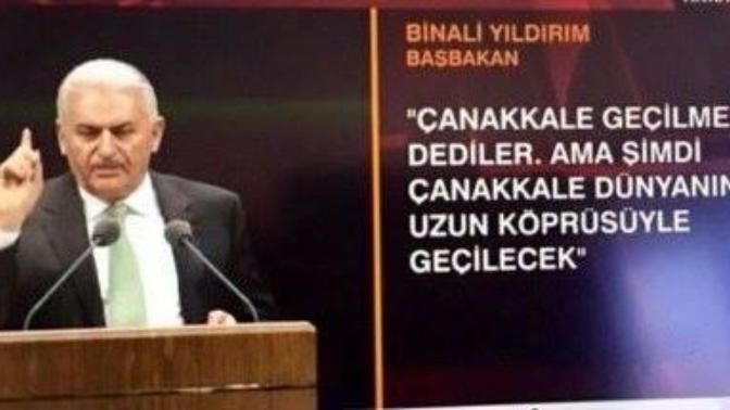 Binali yıldırımın Çanakkale Geçilmez Dediler GEÇİLECEK demesi ne manadır? nasıl bir laf düzenidir bu?
