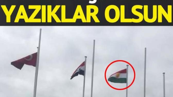 Atatürk havalinaninda sozde kurdistan bayragi göndere cekildi? Ya sehitlerimizin kani?
