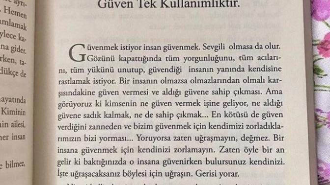 🤝🤝🤝Güven tek kullanımlık mıdır?