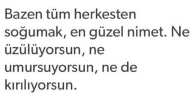 Bir insandan soğuduğunuz zaman tekrar eskisi gibi olabiliyor musunuz?