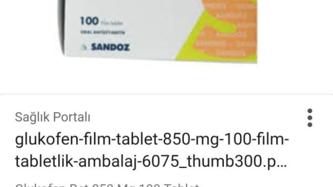 Glukofen kullanan varmi?