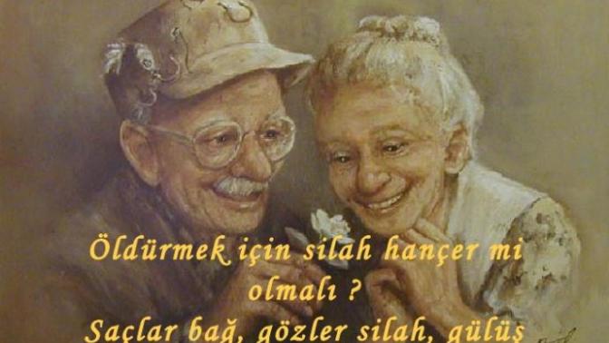 Öldürmek için silah, hançer mı olmalı? Saçlar bağ, gözler silah, gülüş, kurşun olamaz mı?