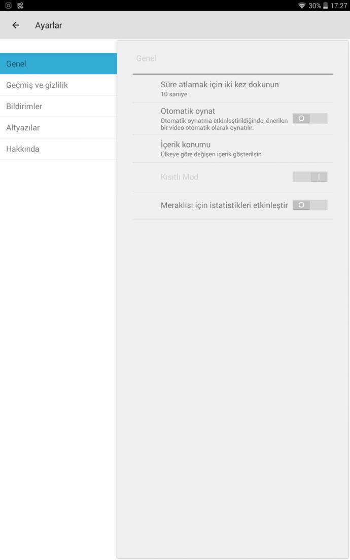 Youtube kısıtlı mod 😒😒 ?